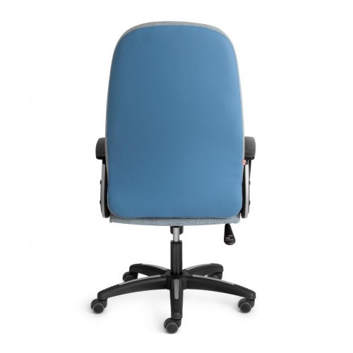 Кресло ADVANCE, ткань/кож/зам, голубой, фостер 15/0420