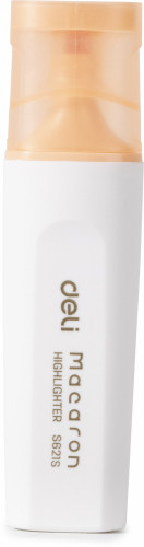 Набор текстовыделителей Deli ES621SORANGE-P Macaron скошенный пиш. наконечник 1-5мм оранжевый (10шт.)