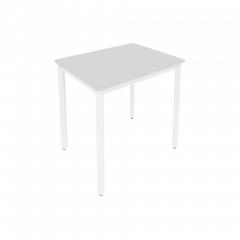 Slim Стол письменный на металлокаркасе С.СП-2.1 Серый/Белый металл 780*600*750