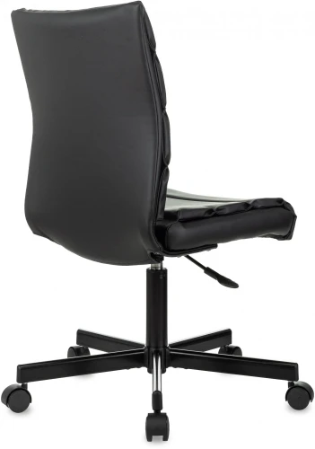 Кресло Бюрократ CH-320M черный эко.кожа крестов. металл черный пластик черный