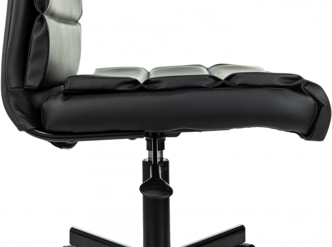 Кресло Бюрократ CH-320M черный эко.кожа крестов. металл черный пластик черный