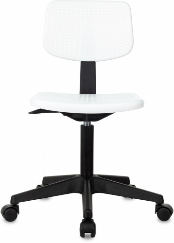 Кресло детское Бюрократ CH 200 белый пластик крестов. пластик