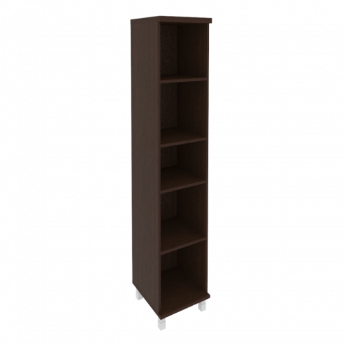 First Стеллаж высокий узкий KSU-1 Венге 401*432*2060