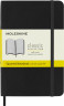 Блокнот Moleskine CLASSIC SOFT QP612 Pocket 90x140мм 192стр. клетка мягкая обложка черный