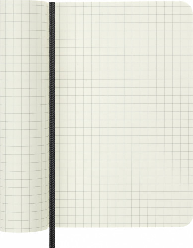 Блокнот Moleskine CLASSIC SOFT QP612 Pocket 90x140мм 192стр. клетка мягкая обложка черный
