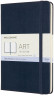 Блокнот для рисования Moleskine ART SKETCHBOOK ARTQP054B20 Medium 115x180мм 88стр. твердая обложка синий