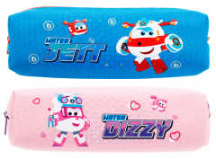 Пенал Deli SuperWings EH921 ассорти 1отд. 205х60х65 текстиль