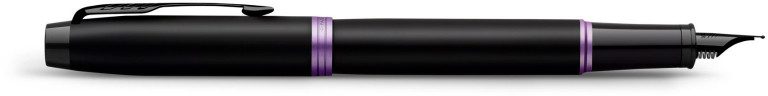 Ручка перьев. Parker IM Vibrant Rings F315 (CW2172949) Amethyst Purple PVD M сталь нержавеющая подар.кор.