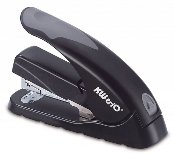 Степлер настольный Kw-Trio 5618 Soft-Touch 24/6 24/8 26/6 26/8 (40листов) снижение усилия ассорти 100скоб металл/пластик