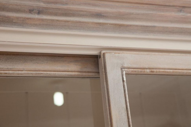 Буфет Secret De Maison RIVIERA ( mod.304410 ), дерево манго, 210х90х45см, Antique white/white wash