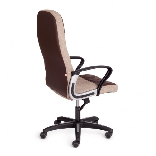 Кресло ADVANCE, ткань/кож/зам, светло-коричневый/коричневый, фостер 03/36-36