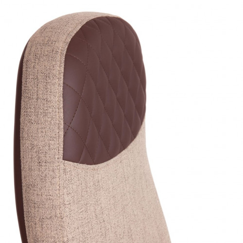 Кресло ADVANCE, ткань/кож/зам, светло-коричневый/коричневый, фостер 03/36-36