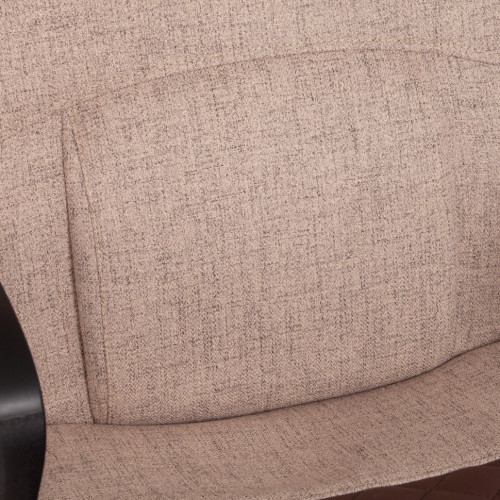 Кресло ADVANCE, ткань/кож/зам, светло-коричневый/коричневый, фостер 03/36-36