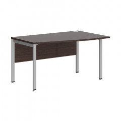 Стол письменный XMCT 149(R) Легно темный/Алюминий 1400х900х750 XTEN-M