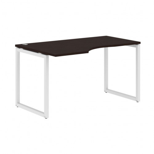 Стол эргономичный XQCET 149(L) Легно темный/Белый 1400х900х750