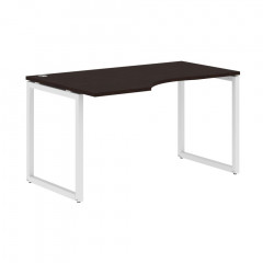 Стол эргономичный XQCET 149(L) Легно темный/Белый 1400х900х750