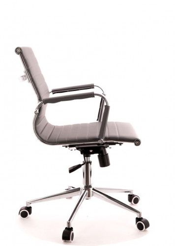 Кресло Everprof Leo T экокожа серый