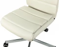 Кресло Бюрократ CH-320M бежевый эко.кожа крестов. металл