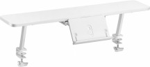 Полка Cactus CS-KD15-LGY для столов 90x21.4x29.5см белый (уп.:1шт)