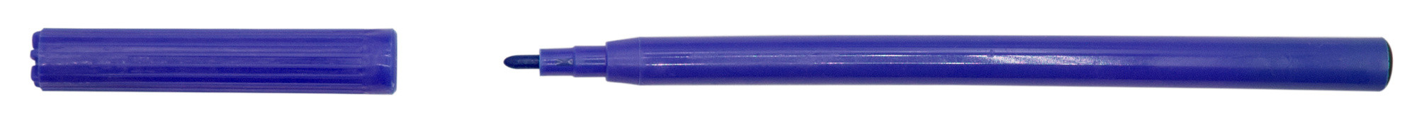 Фломастеры Silwerhof Веселые друзья 7.5мм 125мм круг. Вентилируемый 6цв. пакет с европодвесом