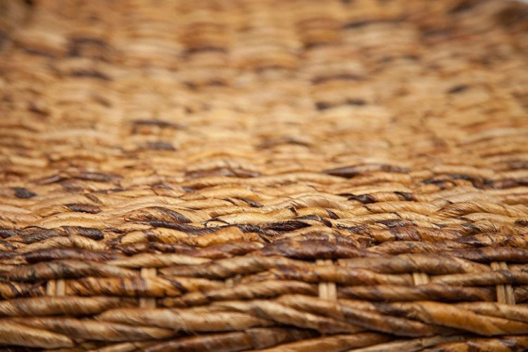 Комплект для отдыха "Mandalino" 05/21 ( диван + 2 кресла + стол овальный ) /без подушек/, ротанг, walnut (грецкий орех), плетение-банановые листья