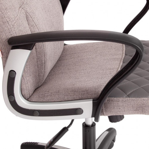 Кресло ADVANCE, ткань/кож/зам, серый, фостер 19/C 36