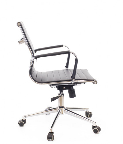 Кресло Everprof Leo T Экокожа Черный