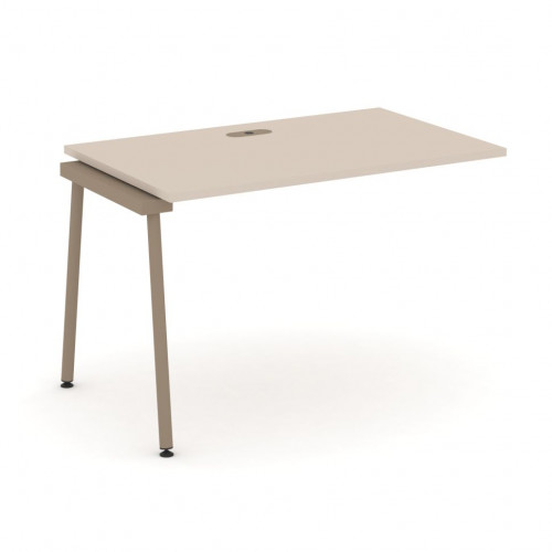 Estetica Наборный элемент рабочей станциии ES.1.NRS-2-LK Капучино/Латте металл 1180*730*750