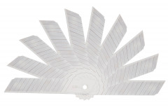 Лезвия для канцелярского ножа Deli E2017 шир.лез.18мм сталь (упак.:10шт) пласт.кор.