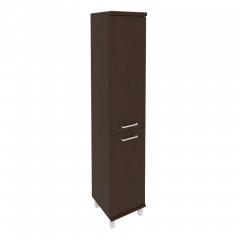 First Шкаф высокий узкий левый KSU-1.3 (L) Венге 401*432*2060