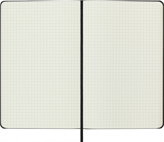 Блокнот Moleskine CLASSIC QP061 Large 130х210мм 240стр. клетка твердая обложка черный