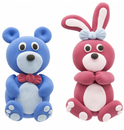 Пластилин легкий Silwerhof Веселые друзья LC36OP-540st 36цв. 15гр. стек 3шт пакет