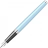 Ручка перьев. Waterman Hemisphere Colour Blocking (2179924) Blue CT F сталь нержавеющая F син. черн. подар.кор.
