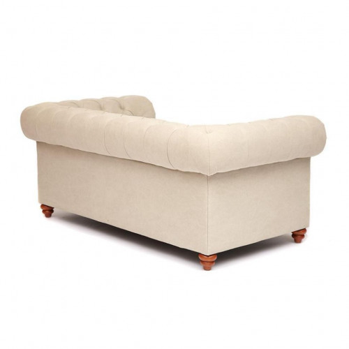 Диван-трансформер Secret De Maison Chesterfield (mod. 5137-40B), дерево береза, ткань: хлопок, 183х99х77см, бежевый / AJ808-18