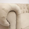 Диван-трансформер Secret De Maison Chesterfield (mod. 5137-40B), дерево береза, ткань: хлопок, 183х99х77см, бежевый / AJ808-18