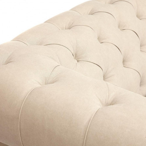 Диван-трансформер Secret De Maison Chesterfield (mod. 5137-40B), дерево береза, ткань: хлопок, 183х99х77см, бежевый / AJ808-18