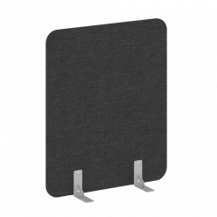 R-line soft Перегородки на металлических опорах на фетровых подпятниках AP.F-100-120 Romeo 12/Серый металл 1000*18*1200