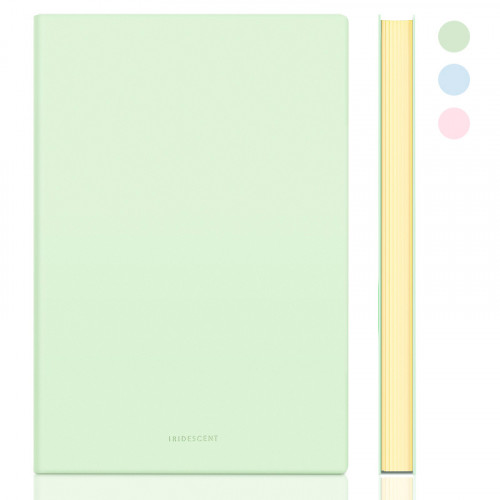 Блокнот Deli 22283LT-GREEN 210х143мм искусст. кожа 96л светло-зеленый