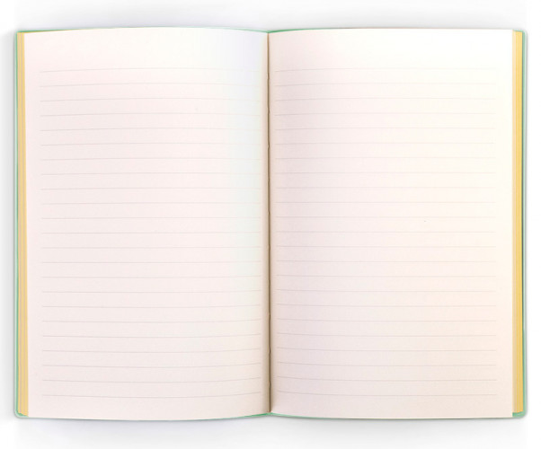 Блокнот Deli 22283LT-GREEN 210х143мм искусст. кожа 96л светло-зеленый