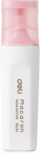 Набор текстовыделителей Deli ES621SPINK-P Macaron скошенный пиш. наконечник 1-5мм розовый (10шт.)