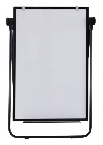 Флипчарт Deli E7886 магнитно-маркерная лак 60x90см на подставке белый с аксессуарами