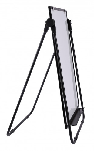 Флипчарт Deli E7886 магнитно-маркерная лак 60x90см на подставке белый с аксессуарами