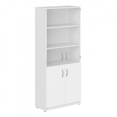 Шкаф комбинированный SR-5W.2 Белый 770х375х1817 SIMPLE