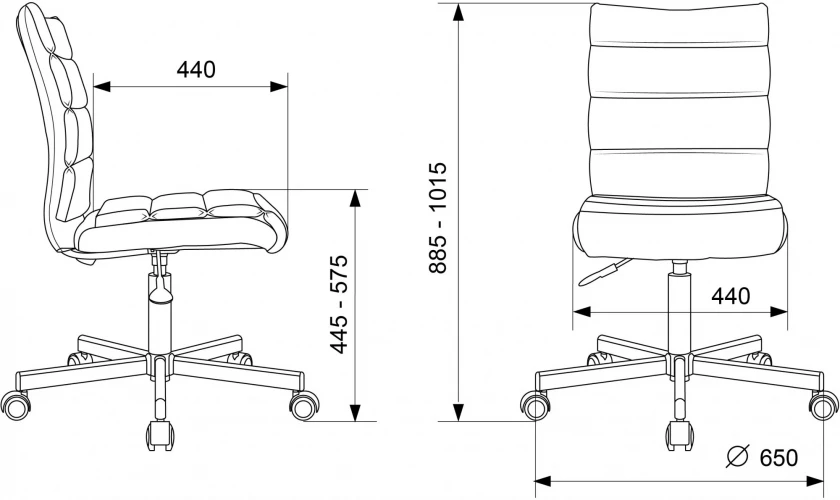 Кресло Бюрократ CH-320M синий Light-27 крестов. металл пластик черный