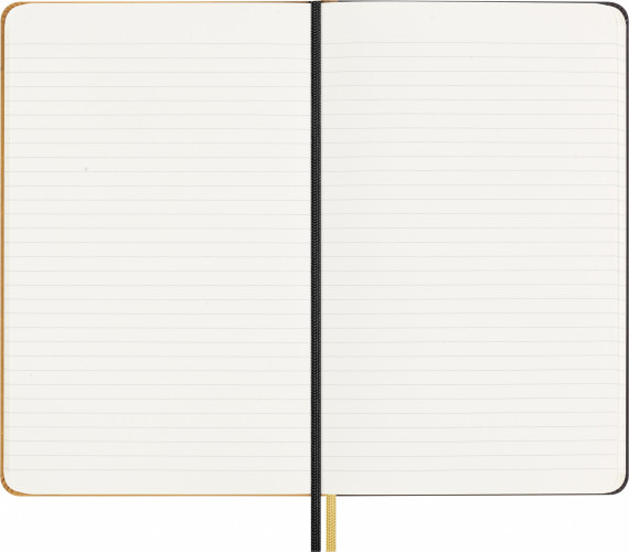 Блокнот Moleskine LIMITED EDITION YEAR OF THE DRAGON LECNYDRAGONQP060AS Large 130х210мм обложка текстиль 176стр. линейка подар.кор. золотистый Ahn Sang Soo