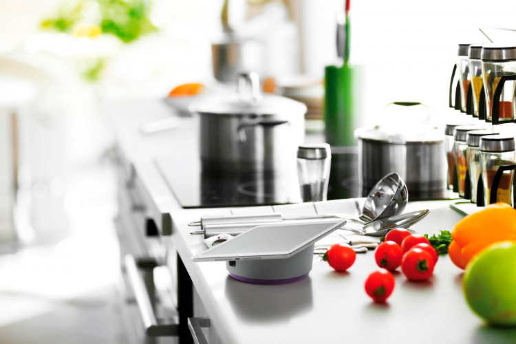 Подставка Durable 7611-12 Varicolor для планшета серый/фиолетовый