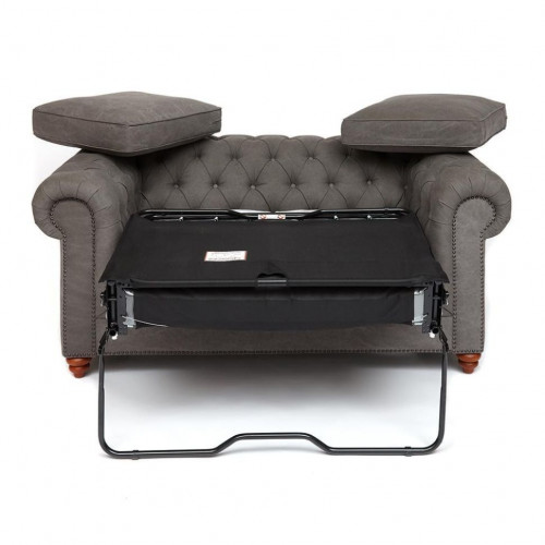 Диван-трансформер Secret De Maison Chesterfield (mod. 5137-40B), дерево береза, ткань: хлопок, 183х99х77см, серый / AJ808-12