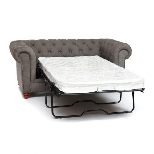 Диван-трансформер Secret De Maison Chesterfield (mod. 5137-40B), дерево береза, ткань: хлопок, 183х99х77см, серый / AJ808-12