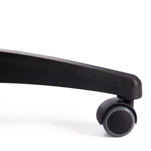 Кресло DRIVER (22), кож/зам/ткань, черный/оранжевый, 36-6/TW-07