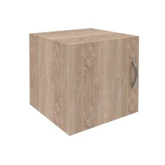 Антресоль узкая с глухой дверью SA-400.1(L) Дуб Сонома светлый 386х375х370 SIMPLE